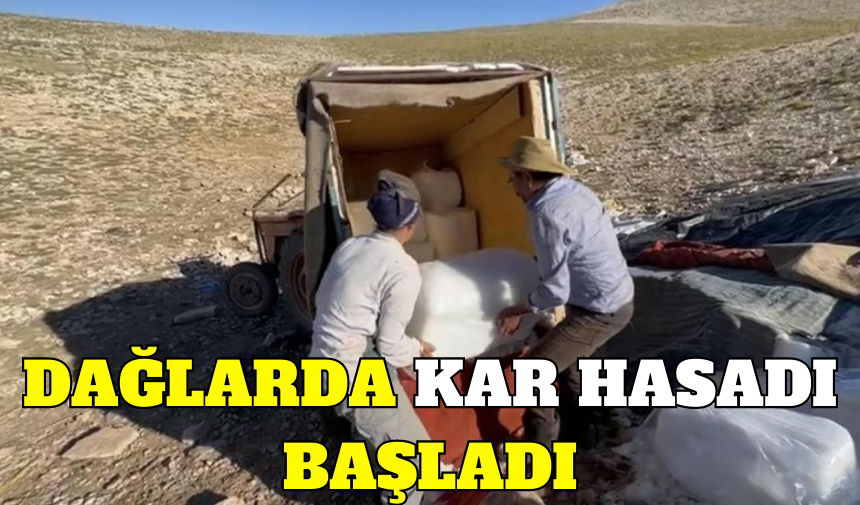 "KAR" HASADI BAŞLADI