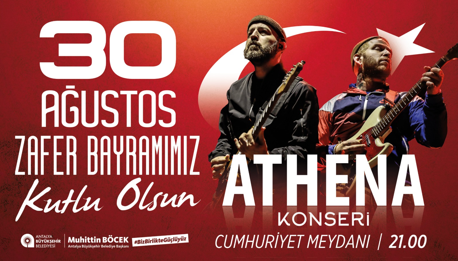 30 Ağustos Athena Konseri