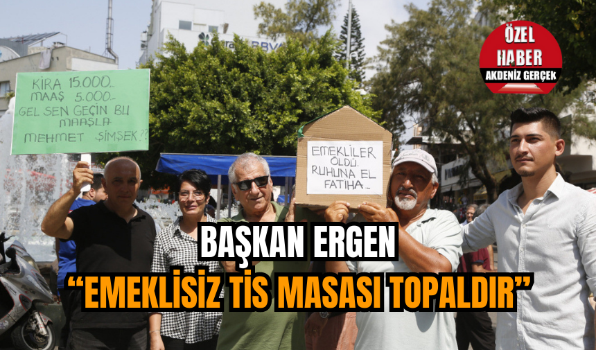 Başkan Ergen: Emeklisiz TİS masası topaldır