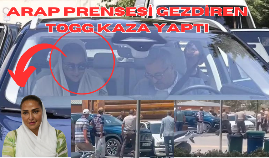 ARAP PRENSESİNİ GEZDİREN AKP'Lİ BAŞKAN TOGG'LA KAZA GEÇİRDİ