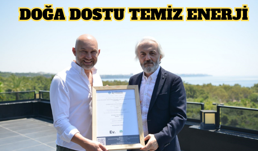 Doğa dostu temiz enerji