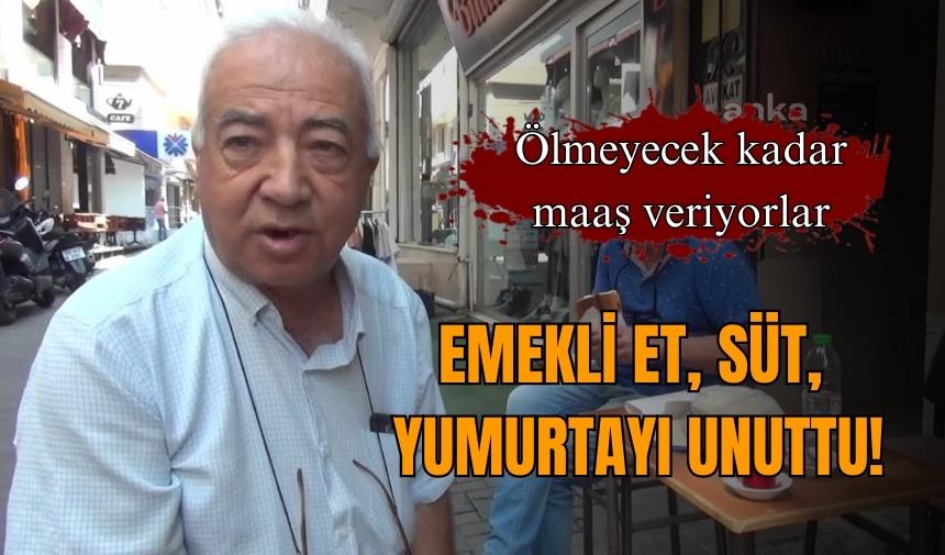 Emekli et, süt, yumurtayı unuttu!