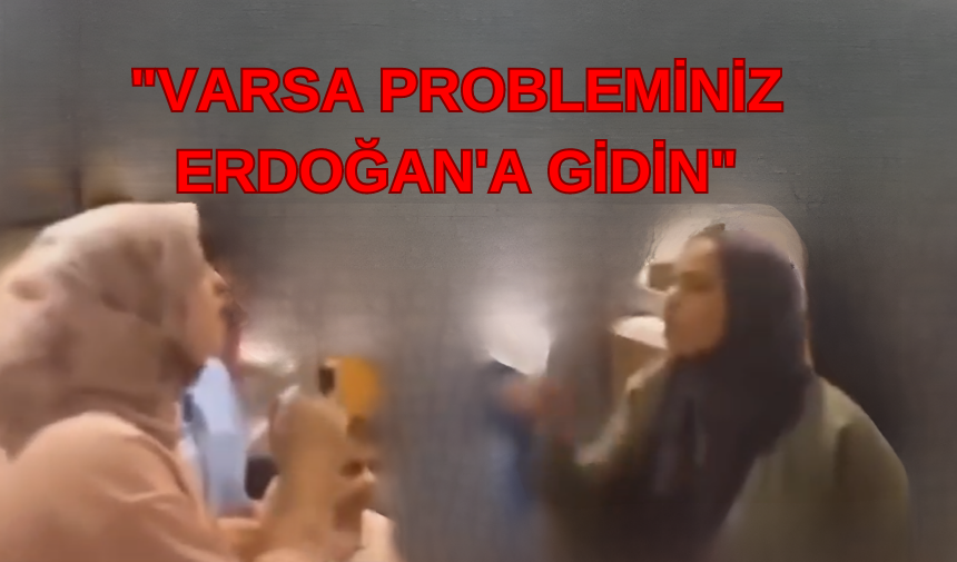 ARAP TURİST: "VARSA PROBLEMİNİZ ERDOĞAN'A GİDİN"