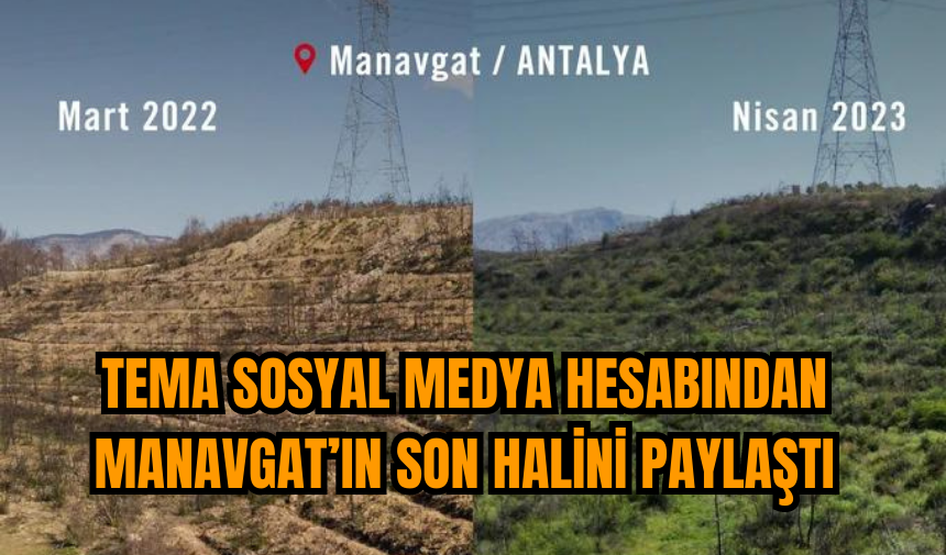 TEMA Manavgat’ın son halini paylaştı