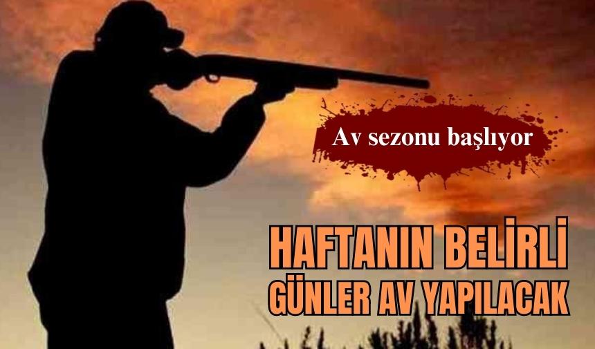 Av sezonu başlıyor