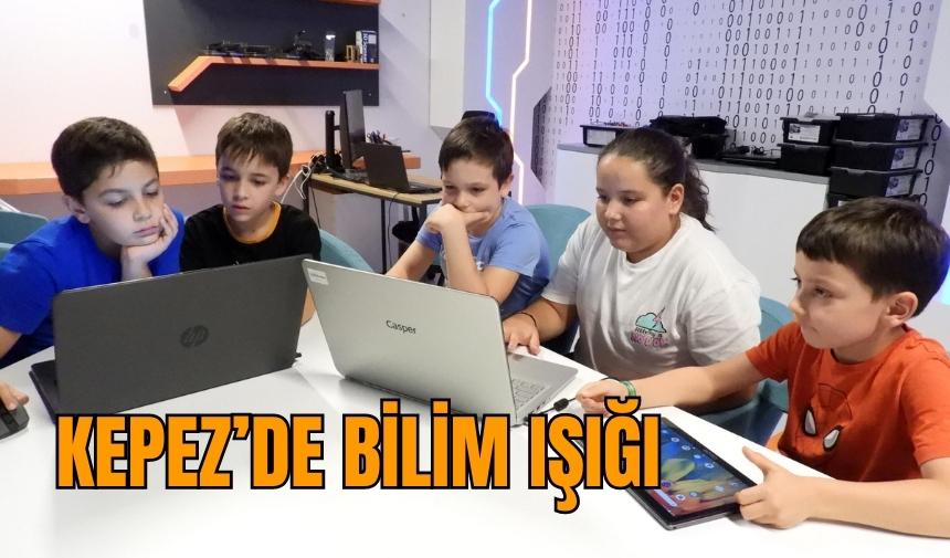 Kepez’de bilim ışığı