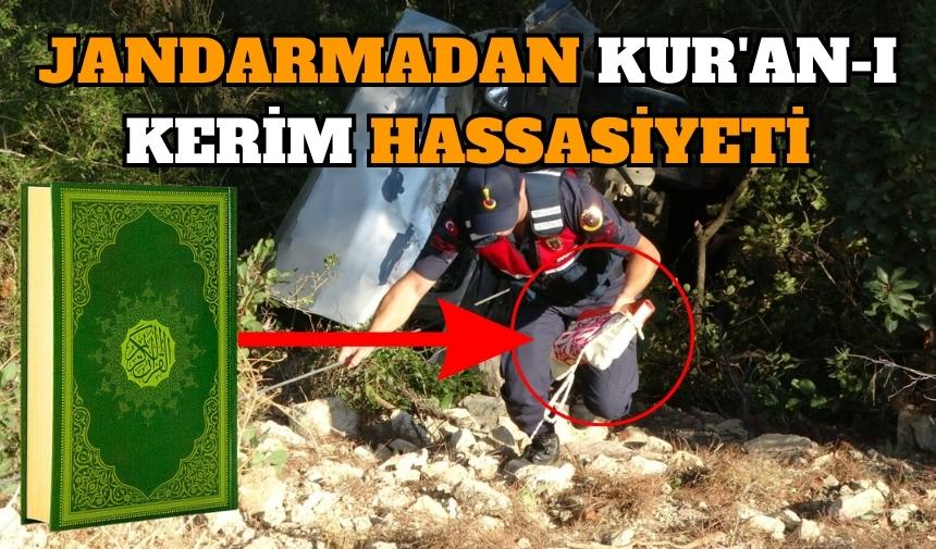 Jandarmadan Kur'an-ı Kerim hassasiyeti