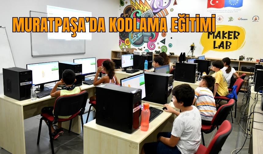 Muratpaşa’da kodlama eğitimi