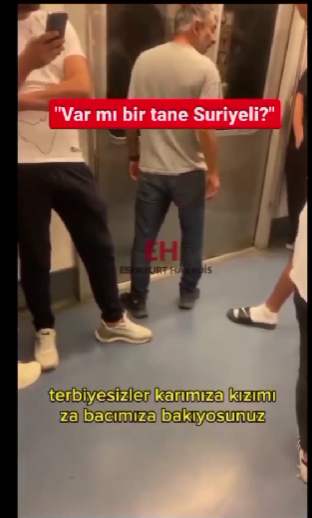 SURİYELİ GÖREN VATANDAŞ ÇILDIRDI