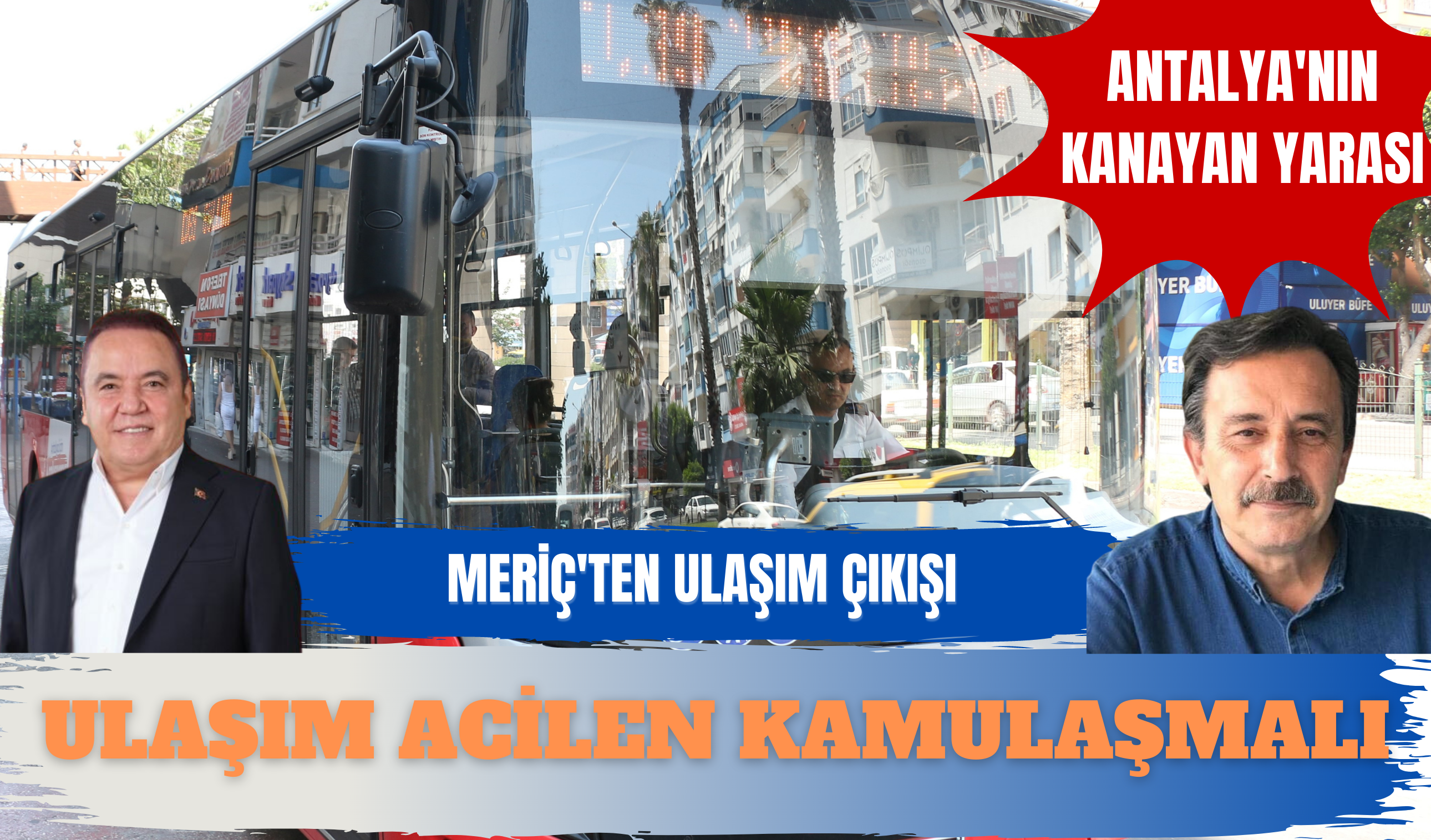 Antalya'nın kanayan sorunu ulaşıma Halkevleri'nden tepki