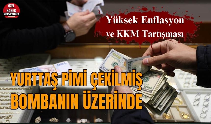 “YURTTAŞ PİMİ ÇEKİLMİŞ BOMBANIN ÜZERİNDE” 