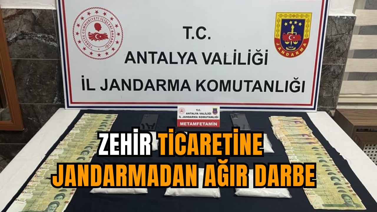 Zehir ticaretine jandarmadan ağır darbe