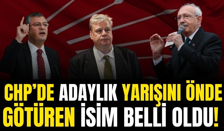 CHP’nin değişim yarışında önde olan isim belli oldu