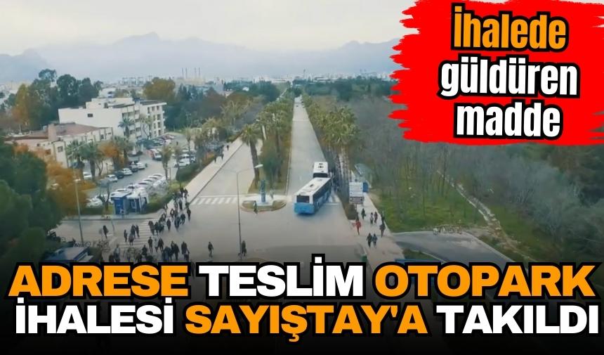 AKDENİZ ÜNİVERSİTESİ İHALESİ SAYIŞTAY'A TAKILDI