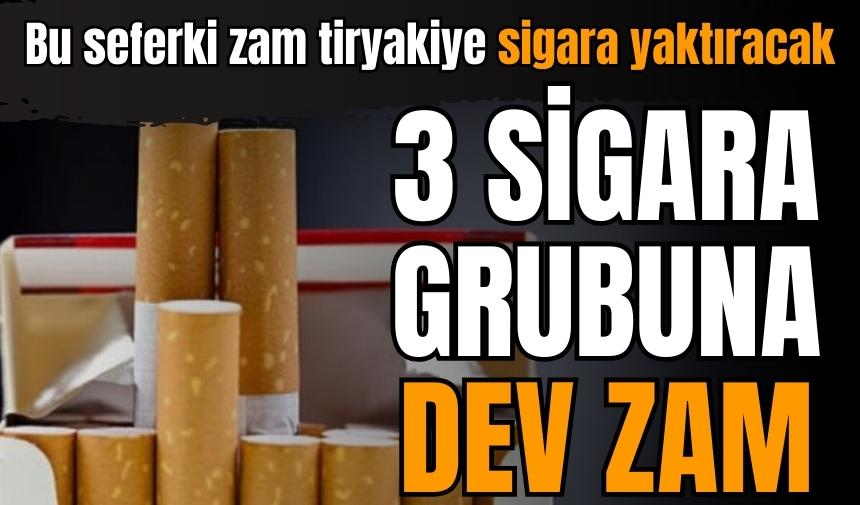 Tiryakilere kötü haber! 3 sigara grubu zamlandı