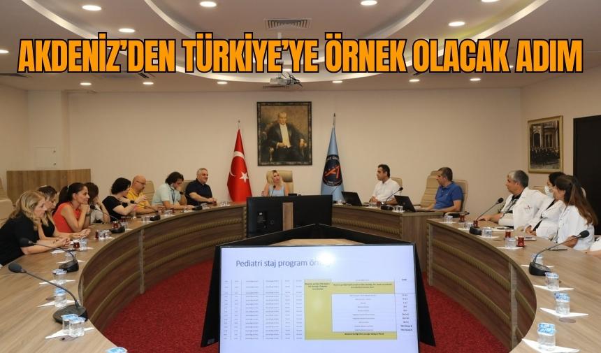 Akdeniz’den Türkiye’ye örnek olacak adım