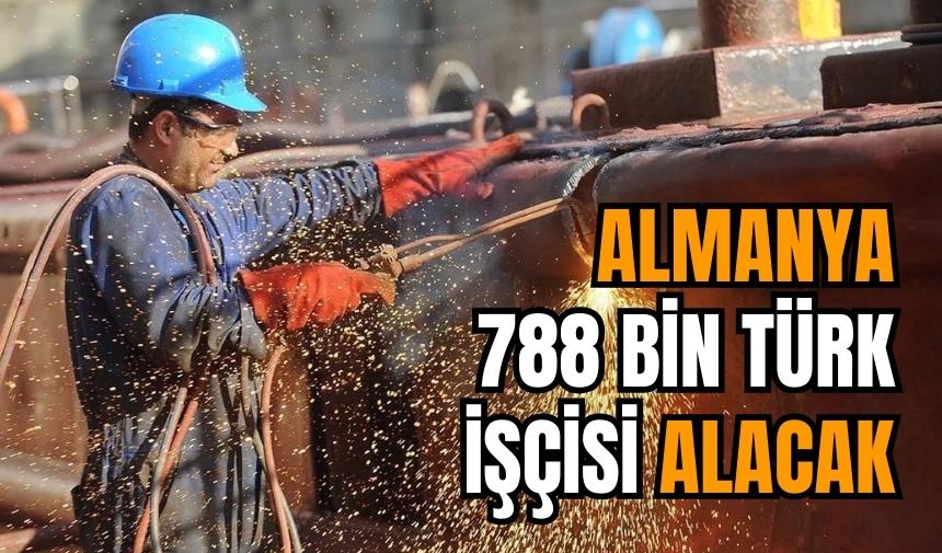 Almanya 788 bin Türk işçisi alacak