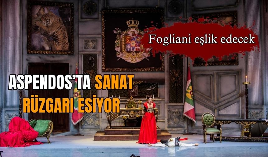 Aspendos’ta sanat rüzgarı esiyor