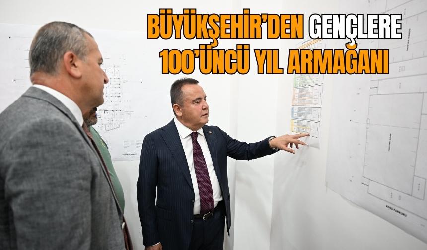 Büyükşehir’den gençlere 100’üncü yıl armağanı