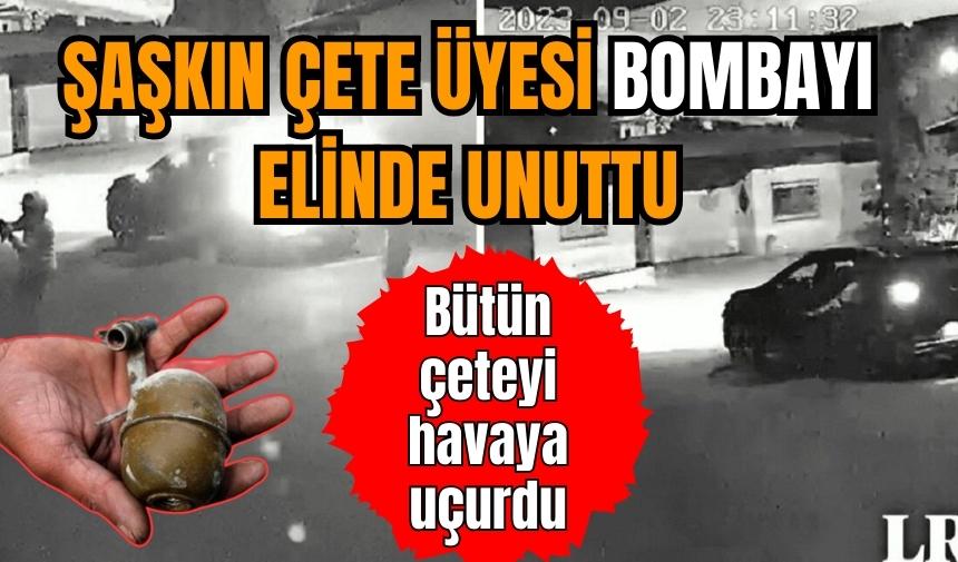 Pimini çektiği bombayla arabaya bindi, çeteyi havaya uçurdu