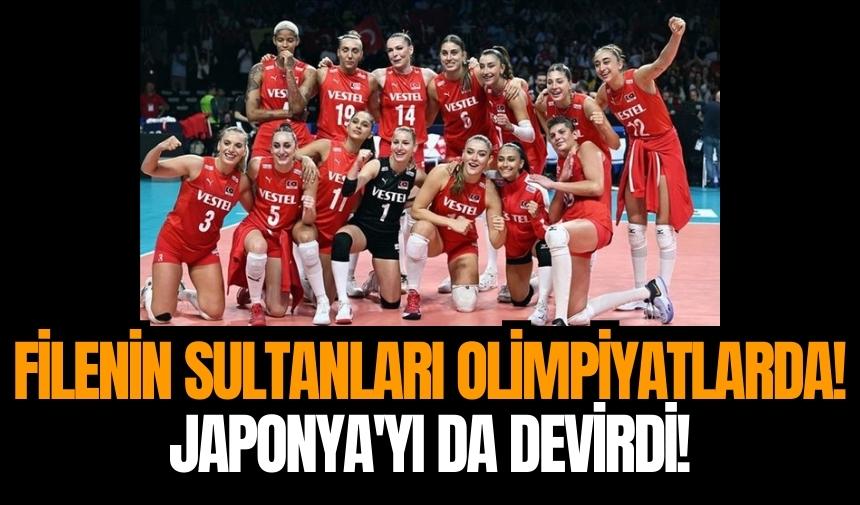 Filenin Sultanları olimpiyatlarda Japonya'yı da devirdi!