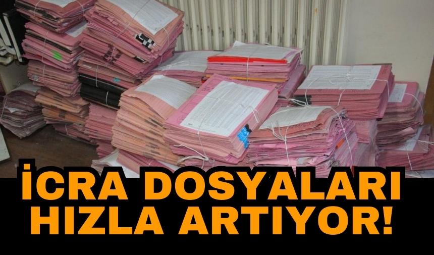 Ekonomik çöküşün izleri icra dosyalarını patlattı!