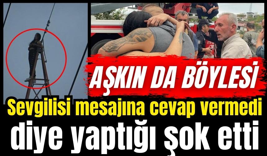 Sevgilisi mesajına cevap vermedi diye yaptığı şok etti