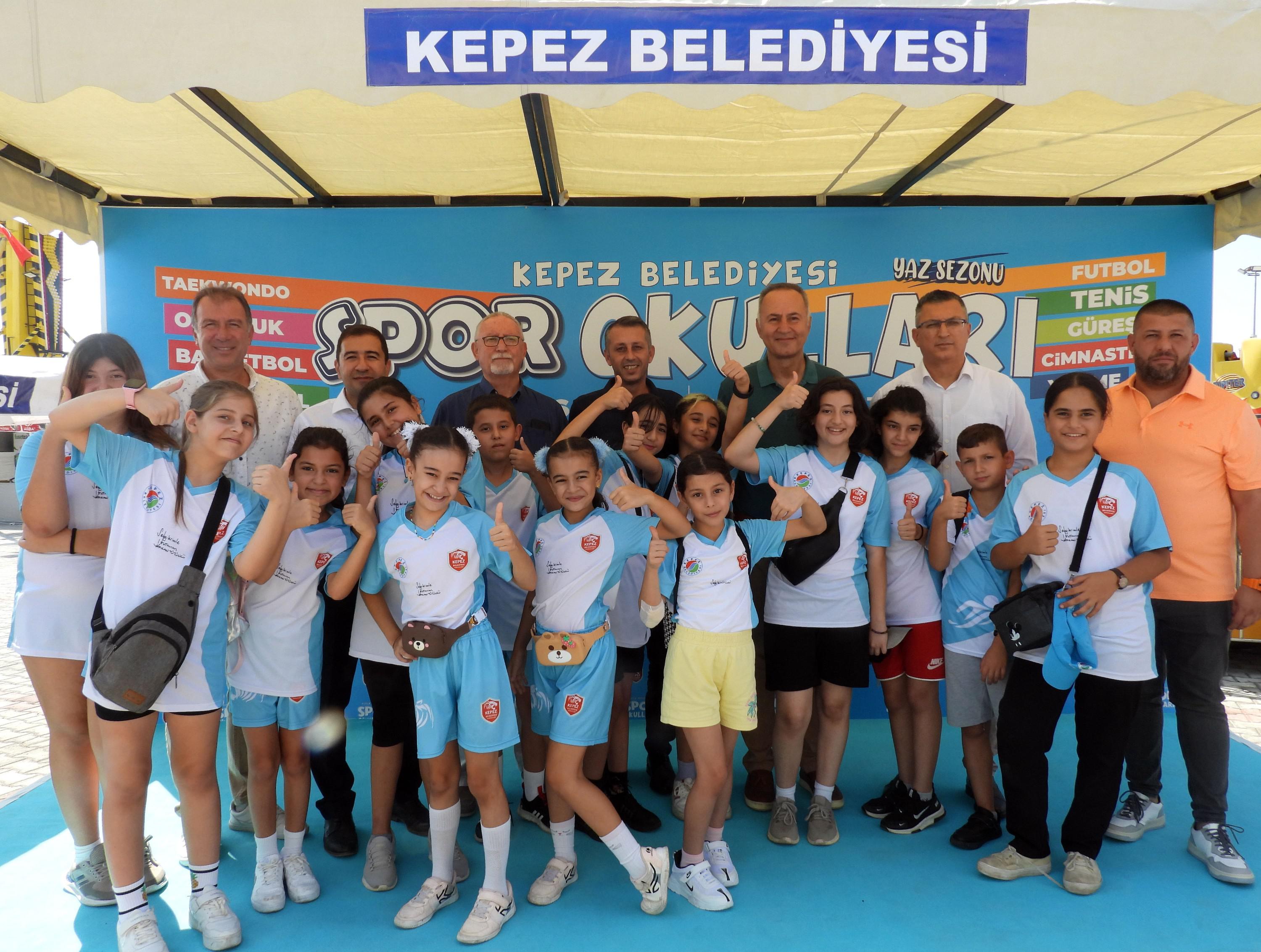 Kepez’in spor kursunda renkli son