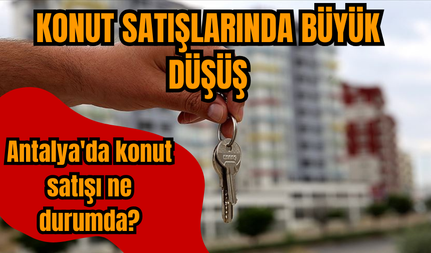 Yabancılara konut satışlarında büyük düşüş