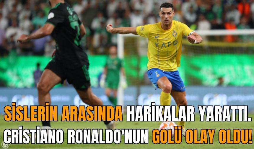 Cristiano Ronaldo'nun golü olay oldu!