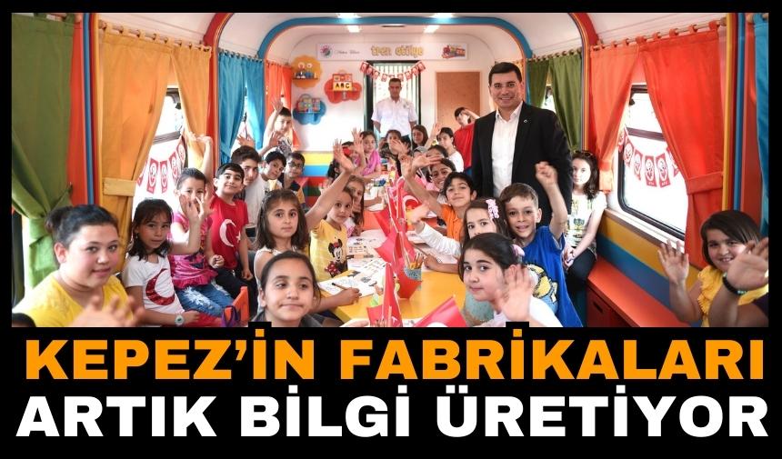 Kepez’in fabrikaları bilgi üretiyor