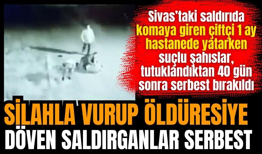 Silahla vurup öldüresiye döven zanlılar serbest kaldı