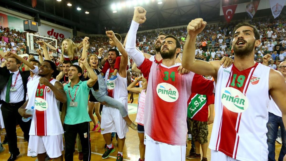 Pınar Karşıyaka, FIBA Basketbol Şampiyonlar Ligi'nde zirvede