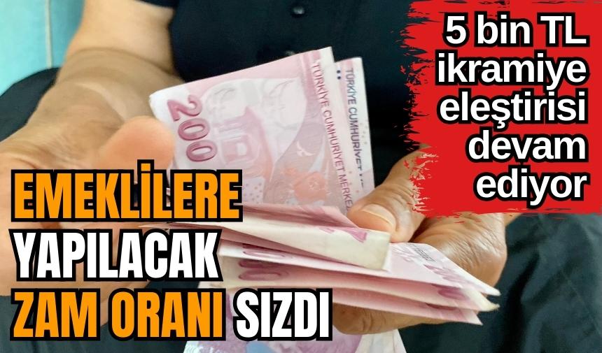 Emeklilere yapılacak zam oranı sızdı! 5 bin TL ikramiye eleştirisi devam ediyor