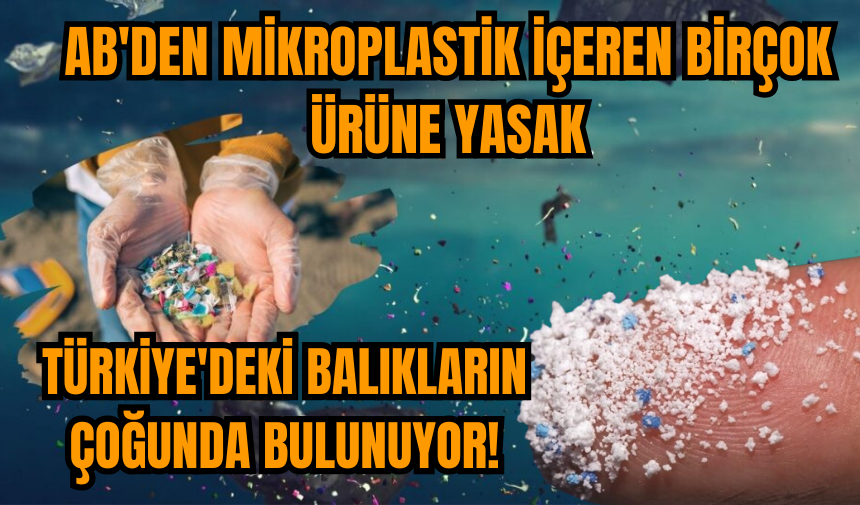 AB'den mikroplastik içeren birçok ürüne yasak: Türkiye'deki balıkların çoğunda bulunuyor!