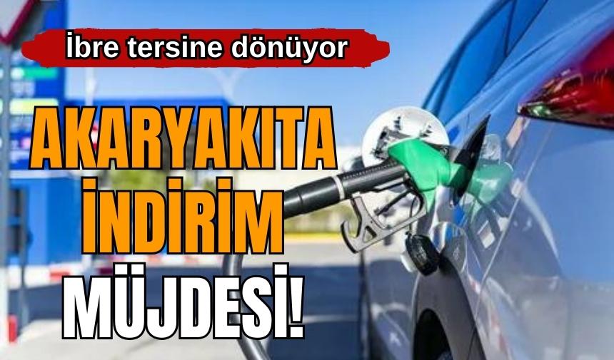 Akaryakıta indirim müjdesi! İbre tersine dönüyor