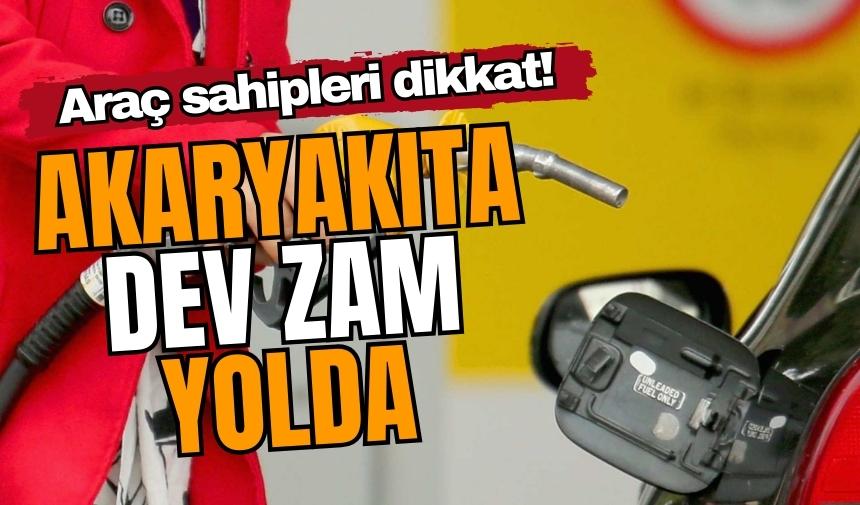 Araç sahipleri dikkat! Akaryakıta dev zam yolda