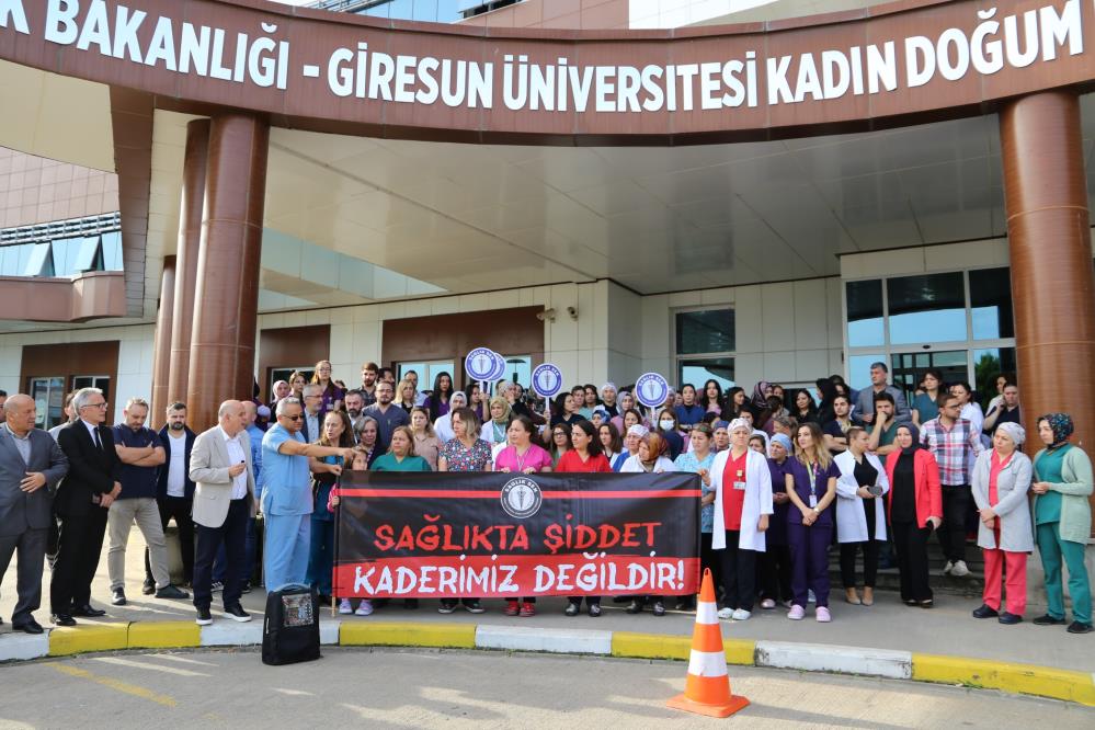 Hemşireye Şiddet! Sağlık çalışanları protesto yaptı!