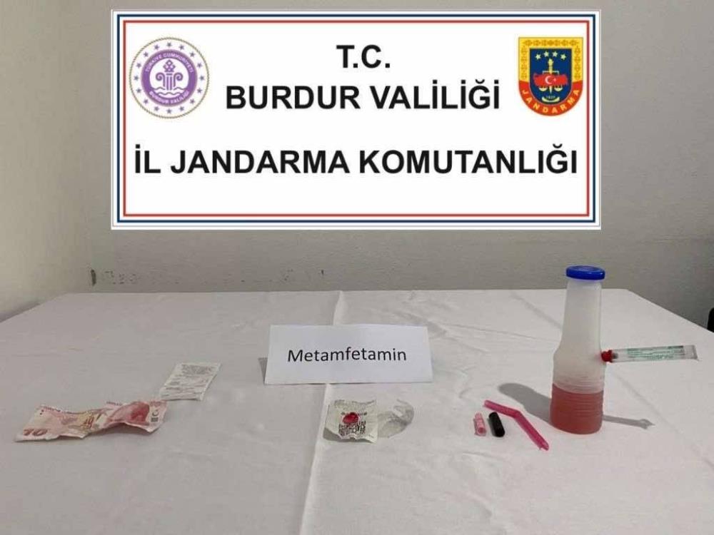 Burdur'da Jandarma'dan uy*şturucu operasyonu