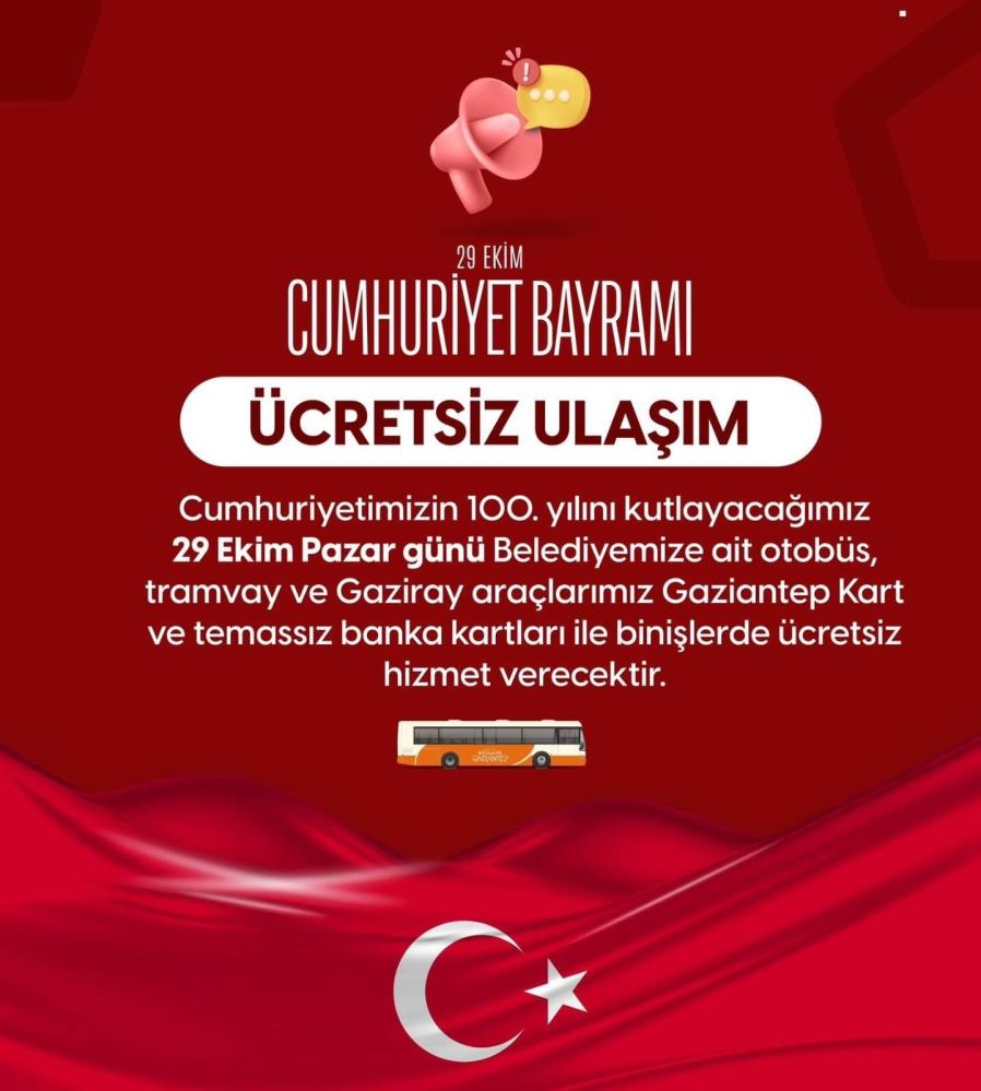 gaziantep cumhuriyet bayramı postu