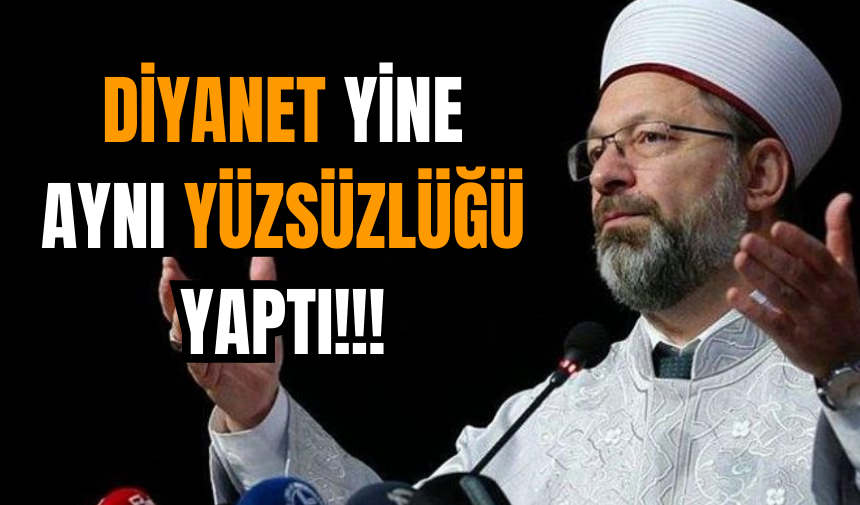 Diyanet yine şaşırtmadı! 100. Yıl hutbesinde...