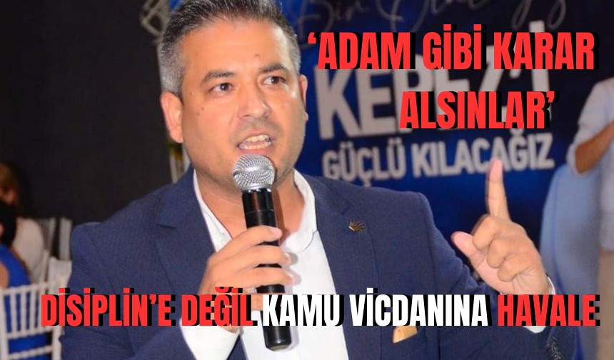 Şafak Otuzaltı Disiplin'e değil kamu vicdanına havale