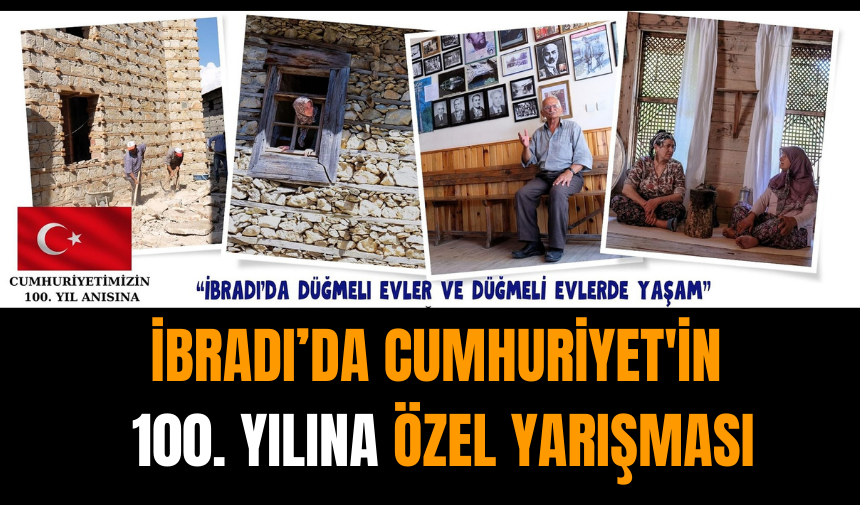 İbradı’da Cumhuriyet'in 100. yılına özel yarışma