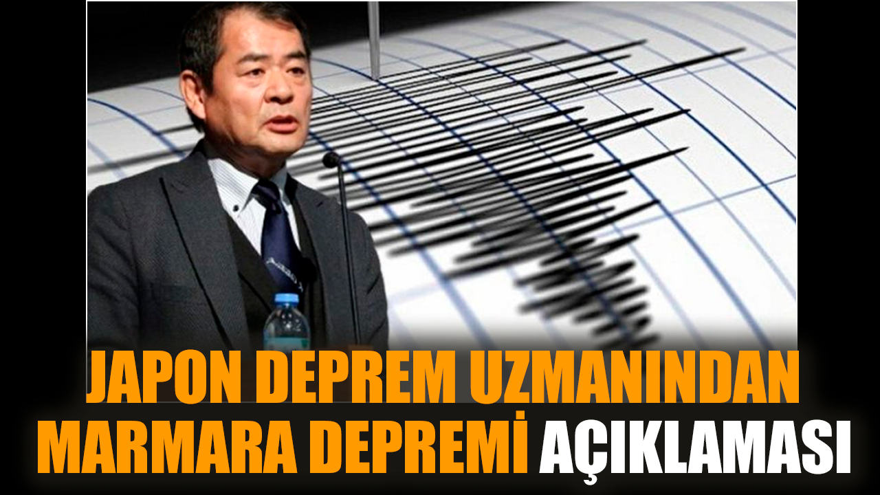 Japon deprem uzmanından Marmara depremi açıklaması