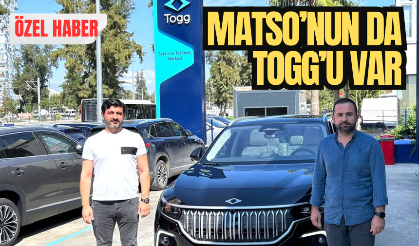 MATSO Başkanı Güngör TOGG ile sürüşte