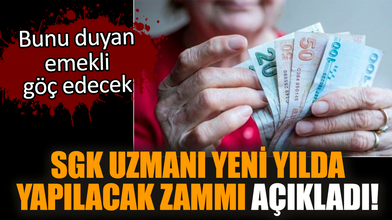 SGK uzmanı yeni yılda yapılacak zammı açıkladı!