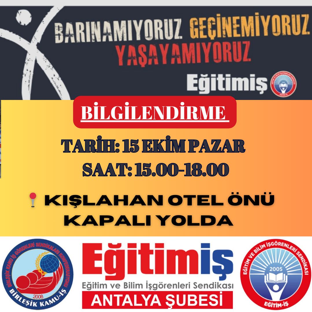 Eğitimciler eylemde | Kentlerde stant ve çadır kurulacak