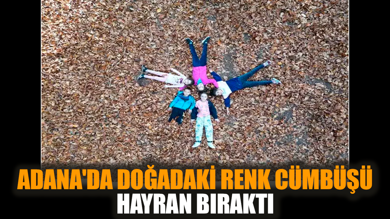 Adana'da doğadaki renk cümbüşü hayran bıraktı