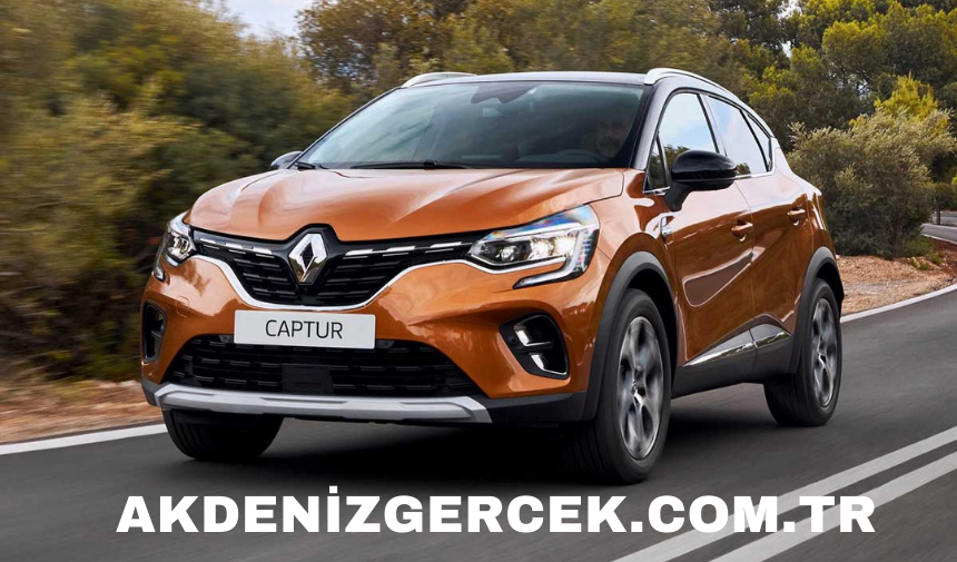 Renault marka Captur tipli araç icradan satılık