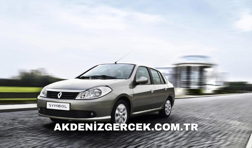 İcradan satılık 2016 model Renault Symbol 1.5 dci marka araç